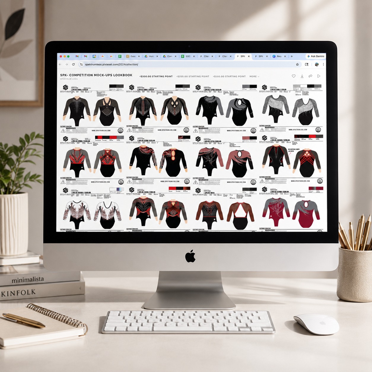 COMPETITION MOCKUP LOOKBOOK